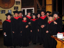 Церемония вручения дипломов 2007