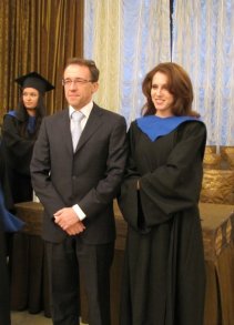 Церемония вручения дипломов 2011