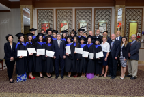 Церемония вручения дипломов 2014-2015