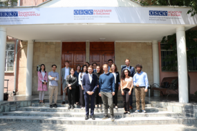 Young Diplomats from Germany visit the OSCE Academy