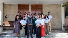 German Embassy Representative Held a Lecture with MAHRS Students