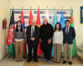 Professor from Abu Dhabi School of Management Visited OSCE Academy