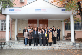 Training on “Digital Security and Artificial Intelligence for Sustainable Governance” Held at the OSCE Academy