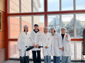 OSCE Academy BA Students Visit KazGrain Industrial Plant in Tokmok