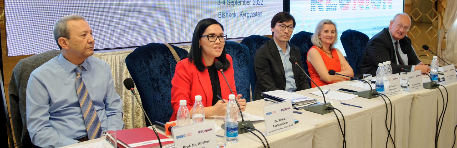 The OSCE Academy hosts scholarly conferences and expert discussions on matters pertaining to the regional security and development in Central Asia and beyond